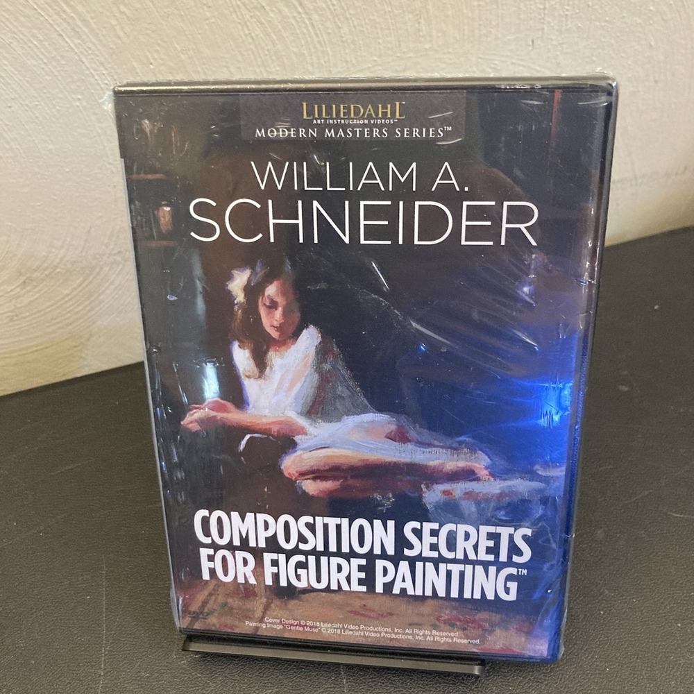 WILLIAM‎ A. SCHNEIDER: COMPOSITION SECRETS FOR FIGURE PAINTING - ART DVD
